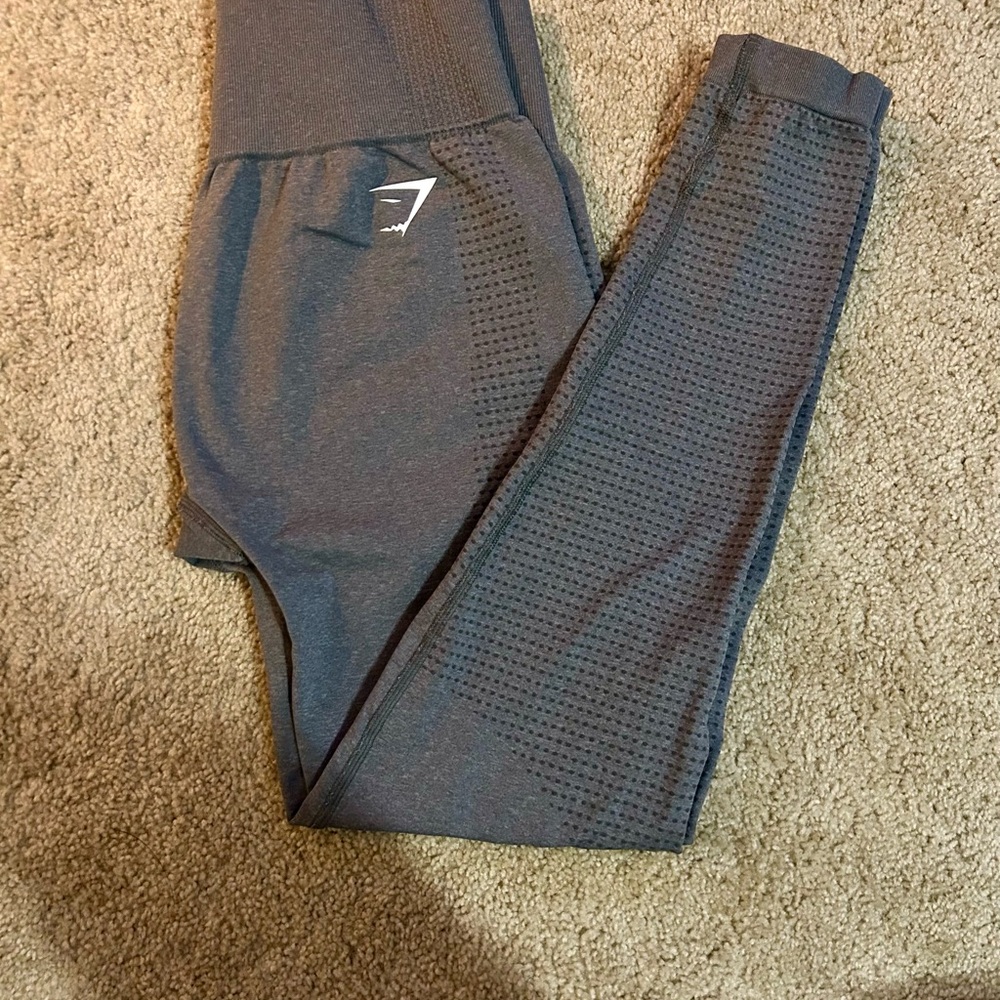 Gray Full-Length Leggings